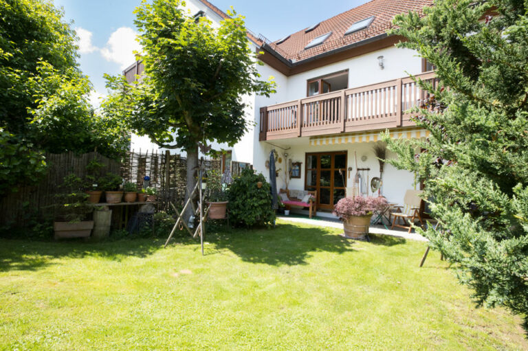 Sonnige Gartenwohnung mit guter Aufteilung